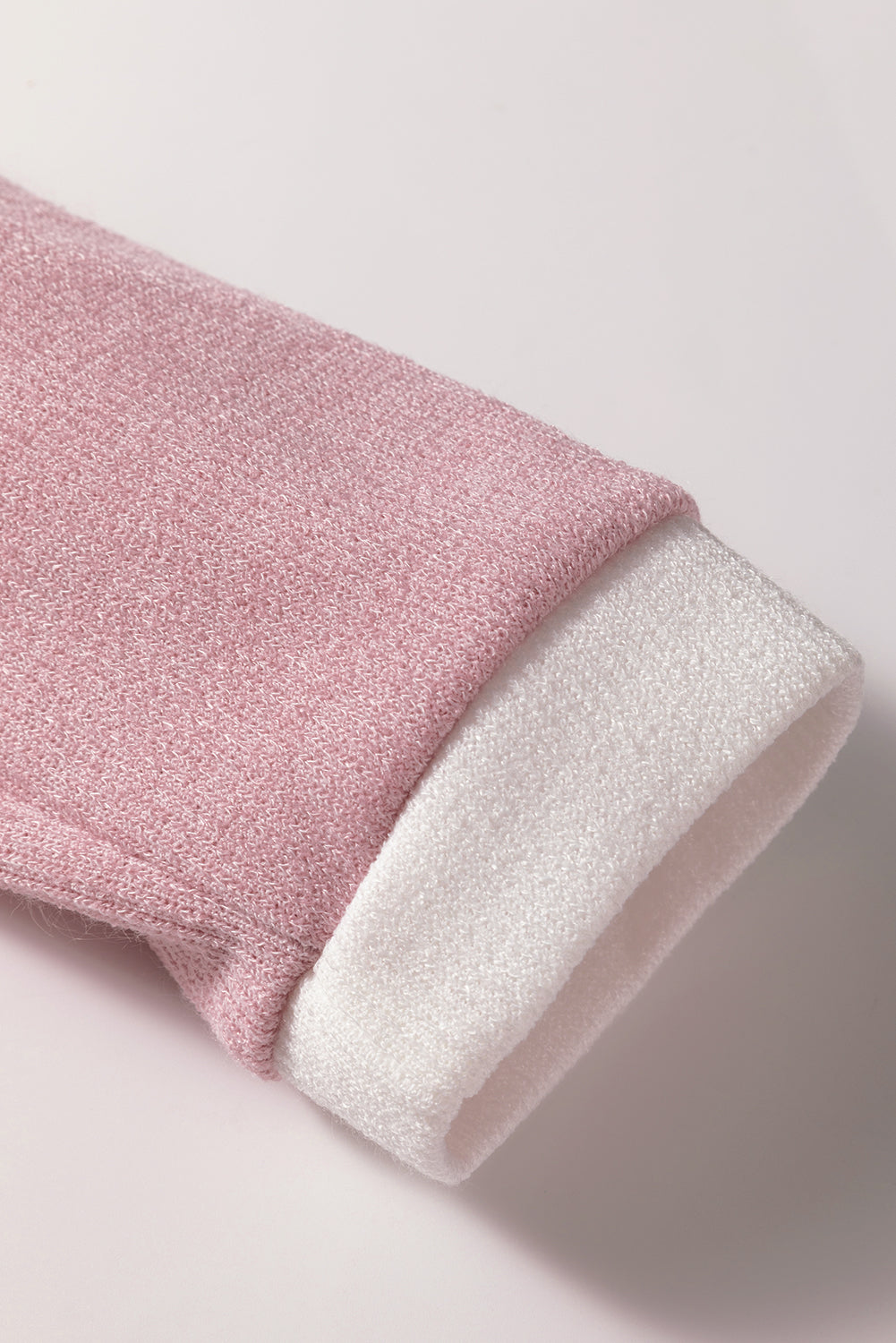 Colorblock Drop Shoulder Knit Top for Women