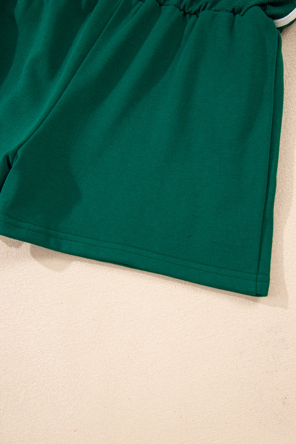 Varsity Stripe Pullover and Mini Skirt Two Piece Set
