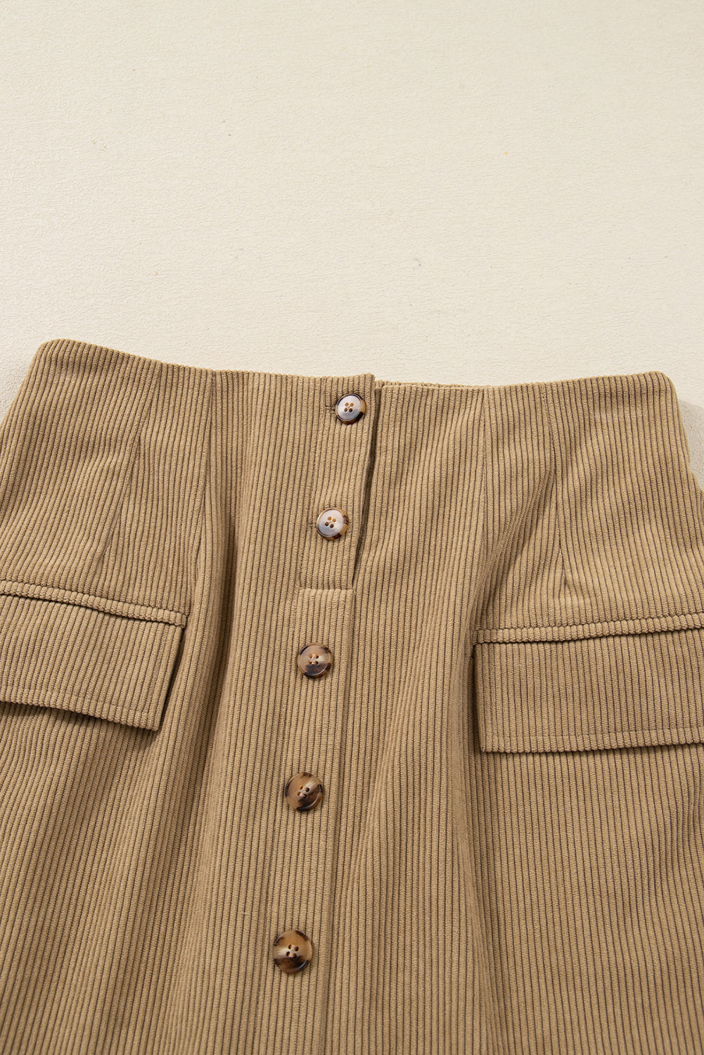 Corduroy High Waist Fall Streetwear Mini Skirt