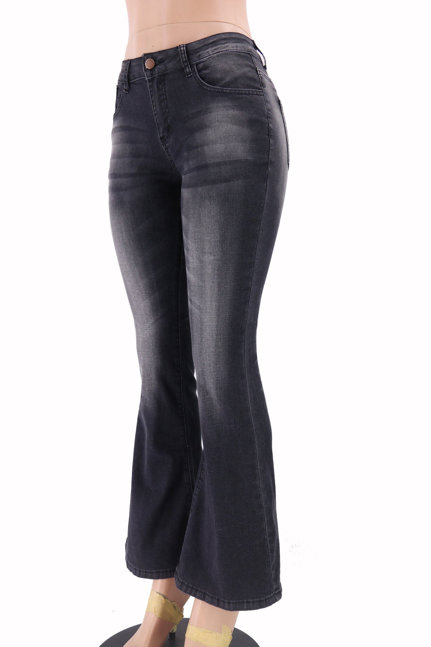 Bootcut Low Waist High Stretch Denim Pants
