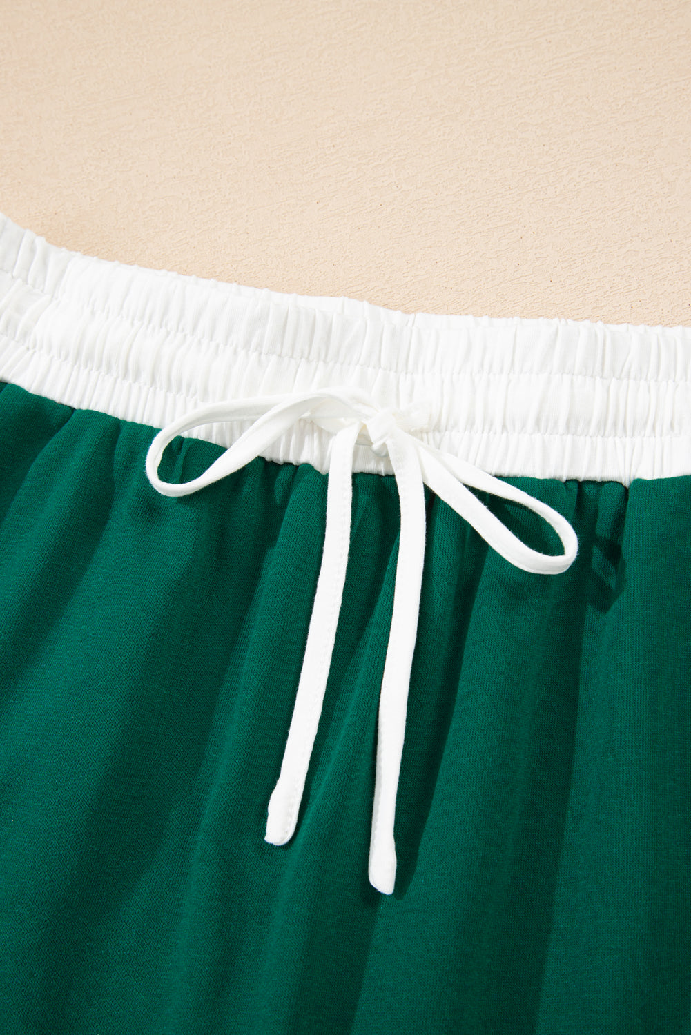 Varsity Stripe Pullover and Mini Skirt Two Piece Set