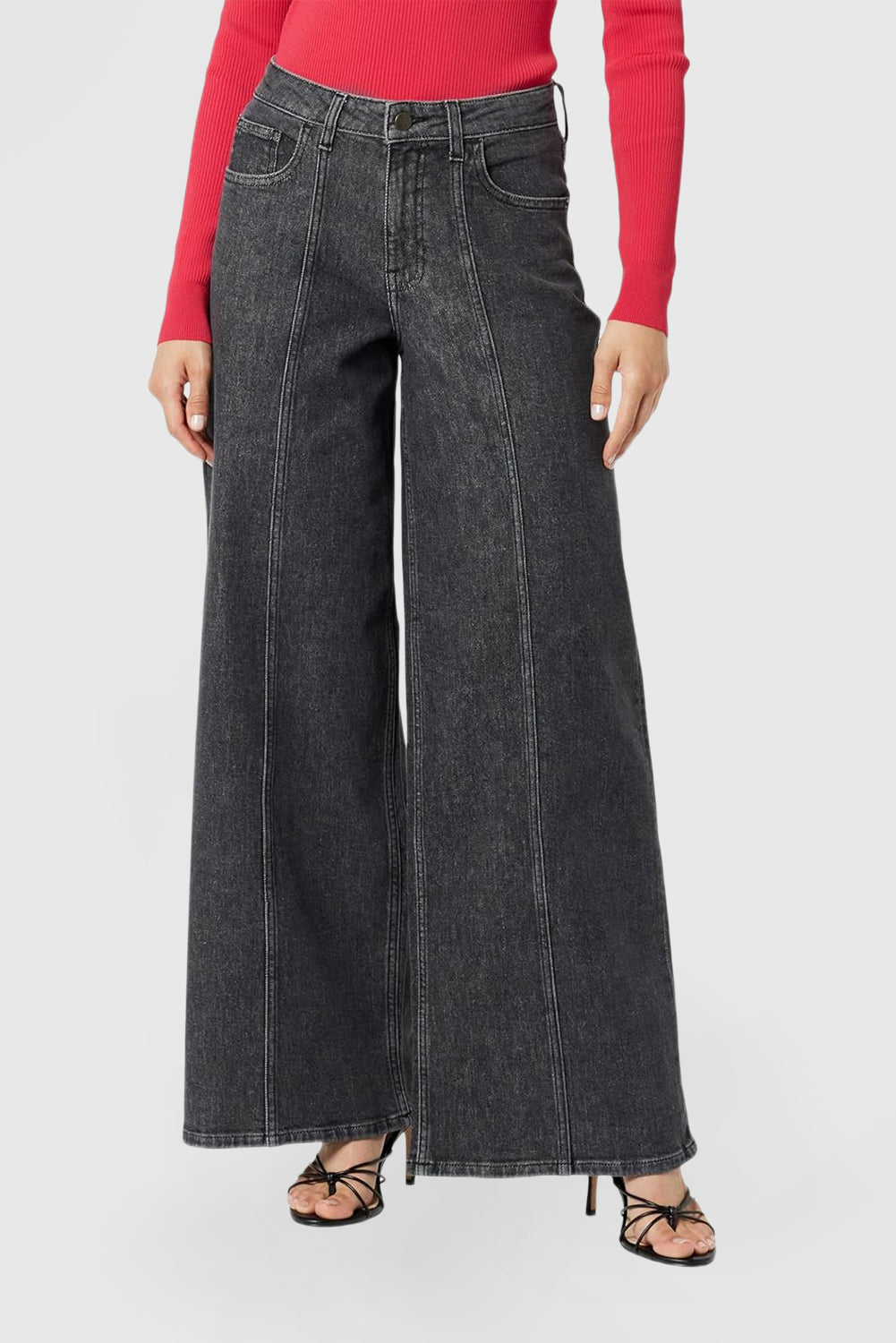 Women's Loose Jeans Comfortable Straight Jeans