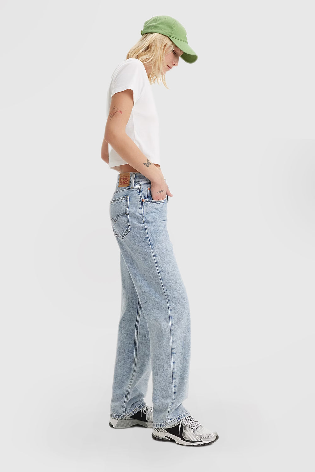 Women's Low Rise High Waist Slim Fit Jeans