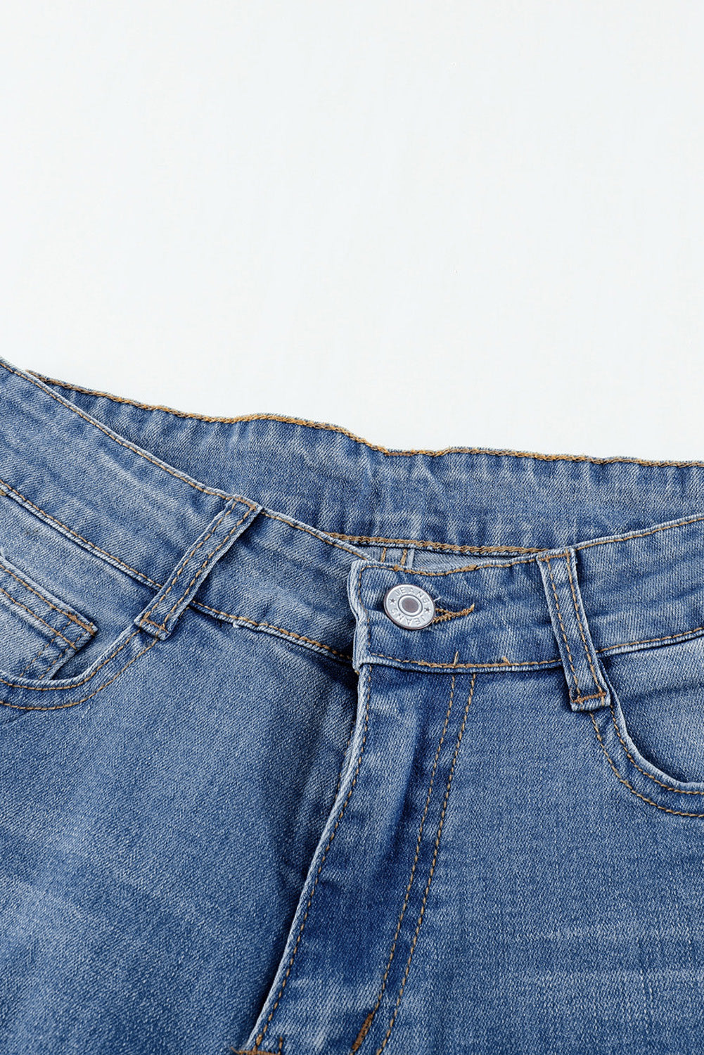 Medium Blue Wash Vintage Wide-Leg Jeans