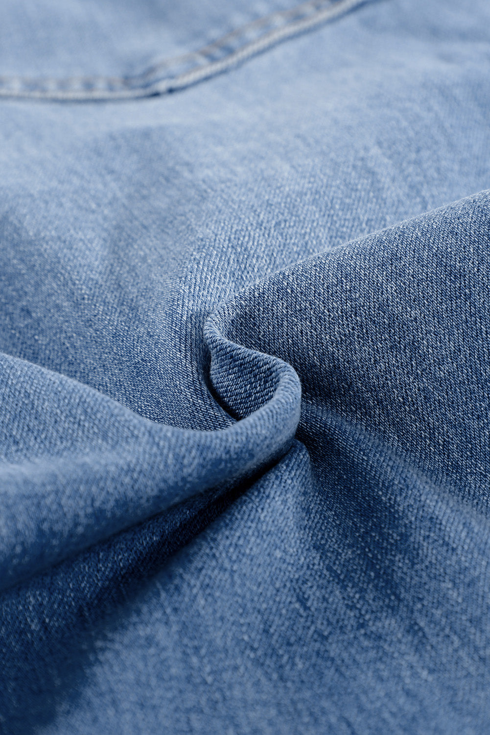 Medium Blue Wash Vintage Wide-Leg Jeans