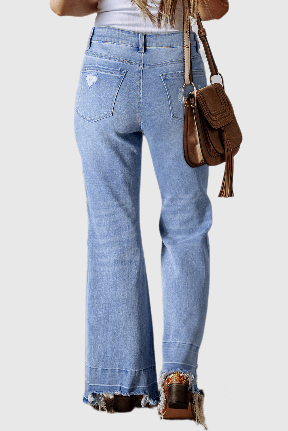 Ashleigh Blue High-Waisted Flared Jeans