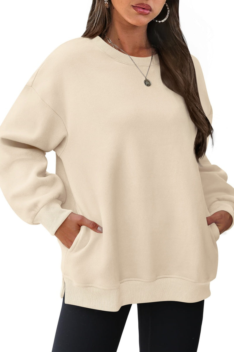 Y2K Crewneck Sweatshirt Cozy Fleece Pullover