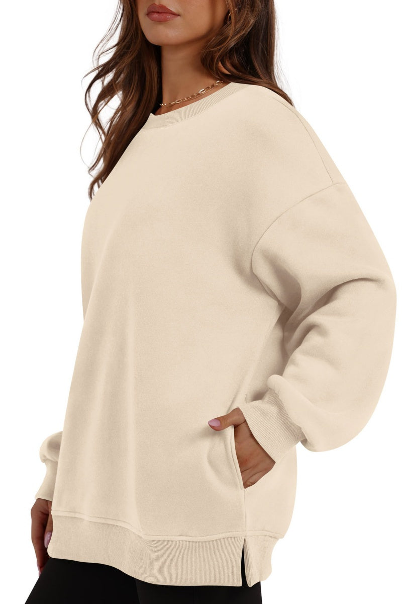 Y2K Crewneck Sweatshirt Cozy Fleece Pullover