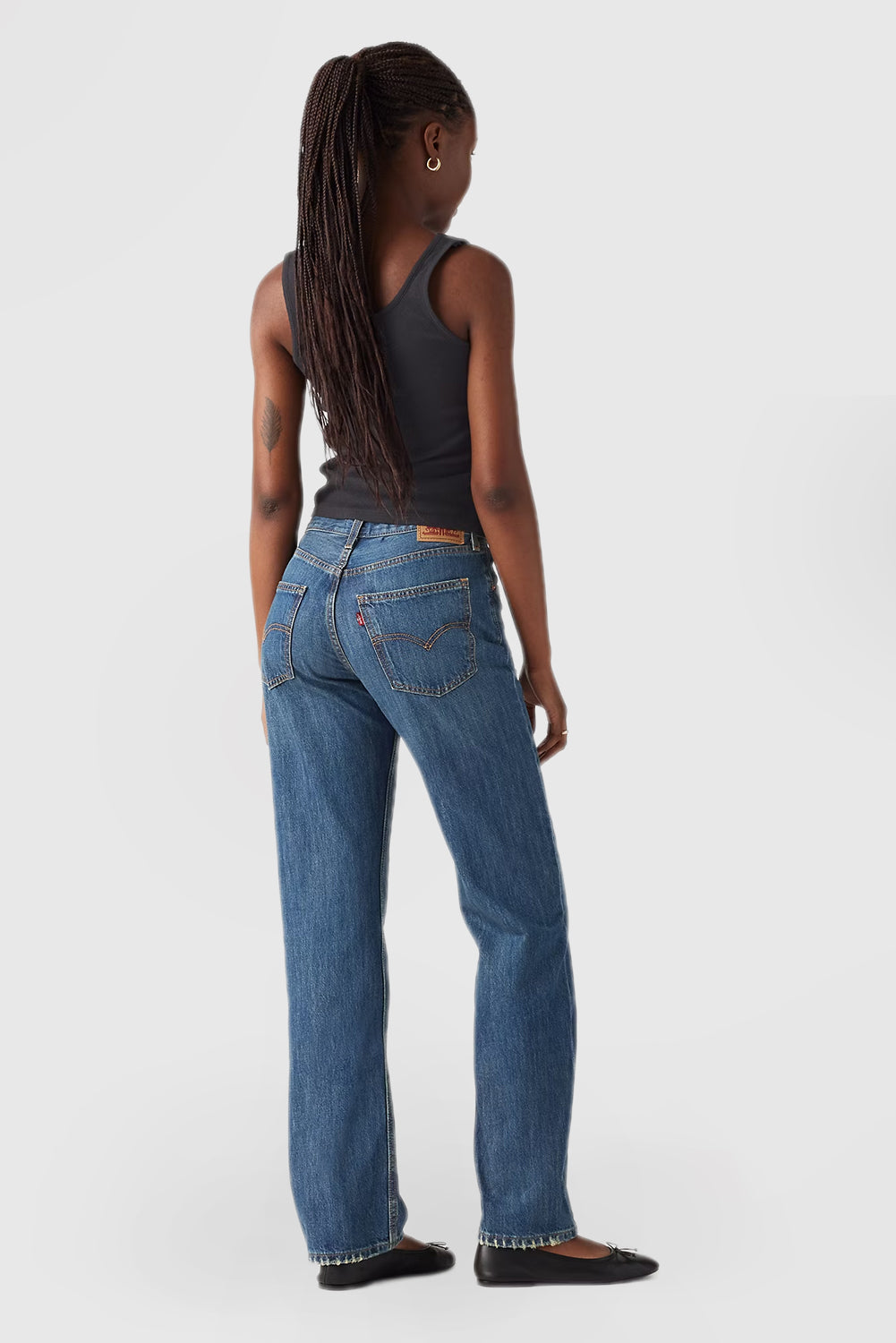 Women's Low Rise High Waist Slim Fit Jeans