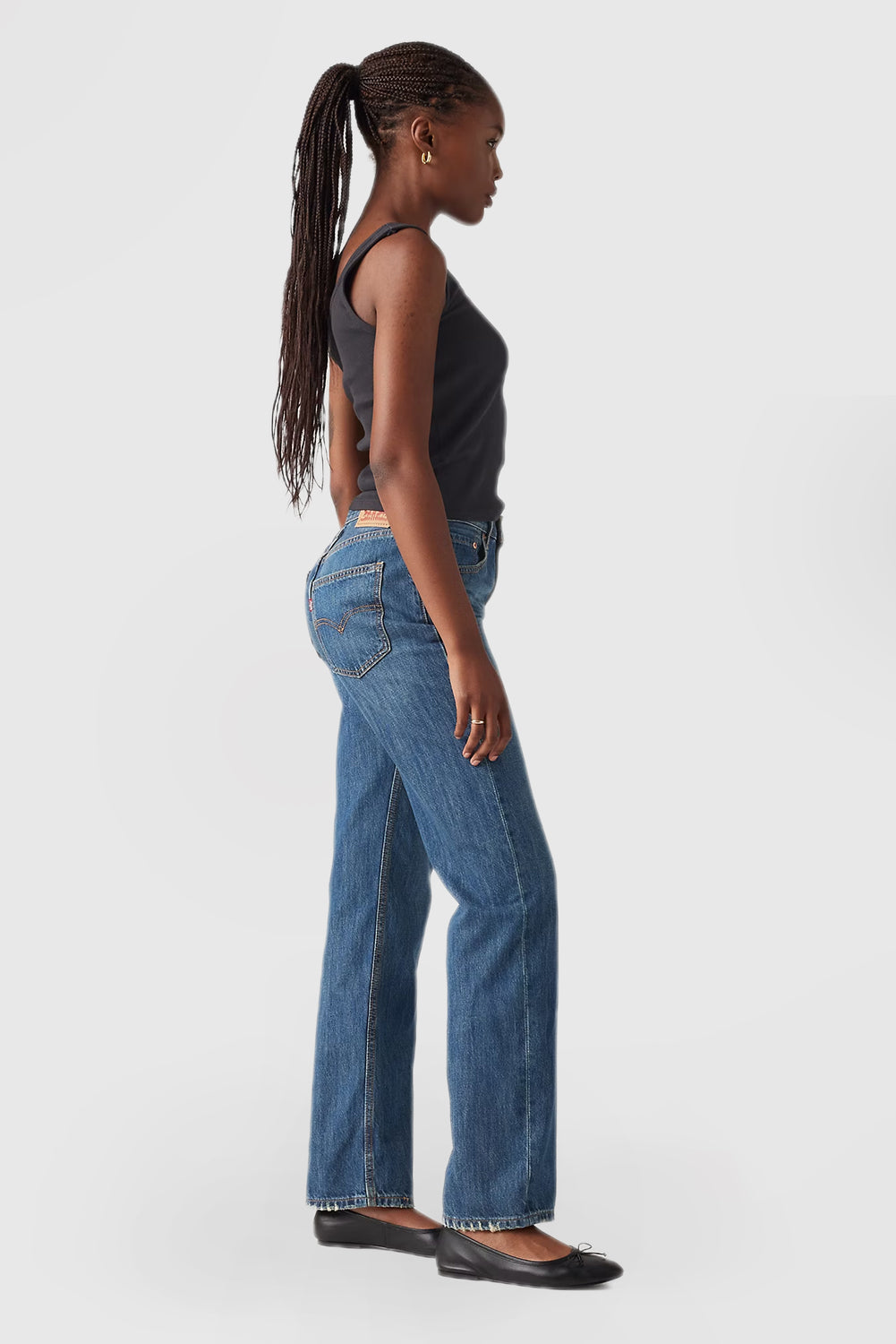 Women's Low Rise High Waist Slim Fit Jeans
