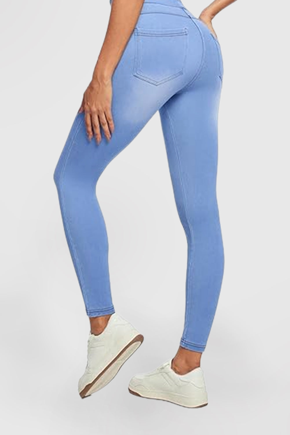Women's High Waist Skinny Pants Stretch Skinny Jeans