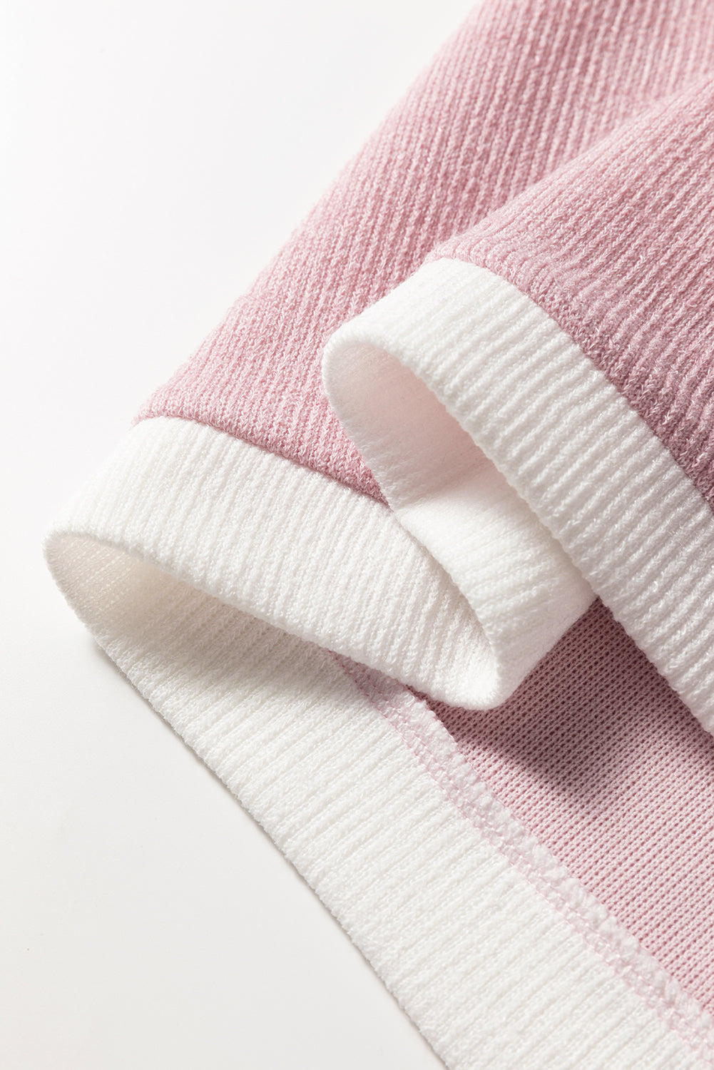 Colorblock Drop Shoulder Knit Top for Women