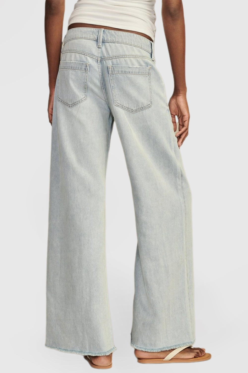 Women's Loose Jeans Luxury Straight Legs