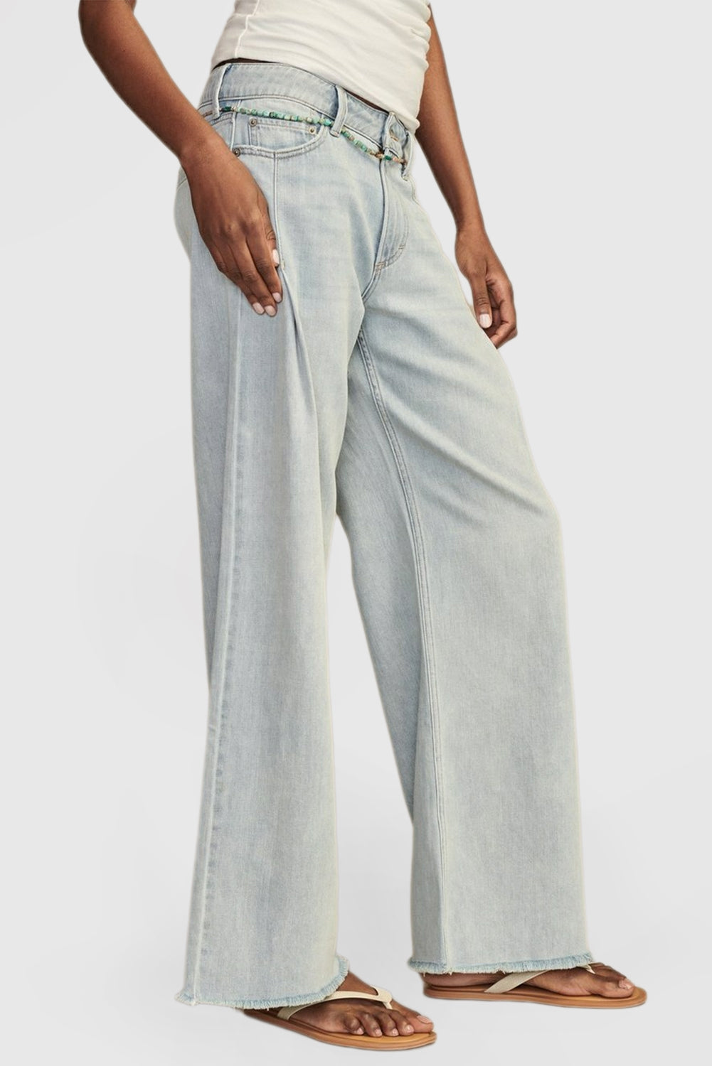 Women's Loose Jeans Luxury Straight Legs