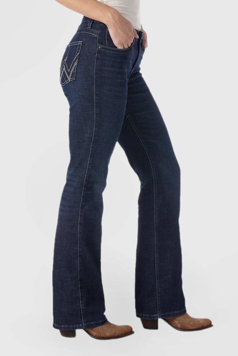 Women's High Waist Straight Jeans Fashion Casual Jeans