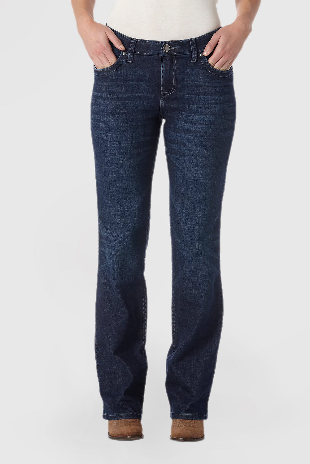 Women's High Waist Straight Jeans Fashion Casual Jeans