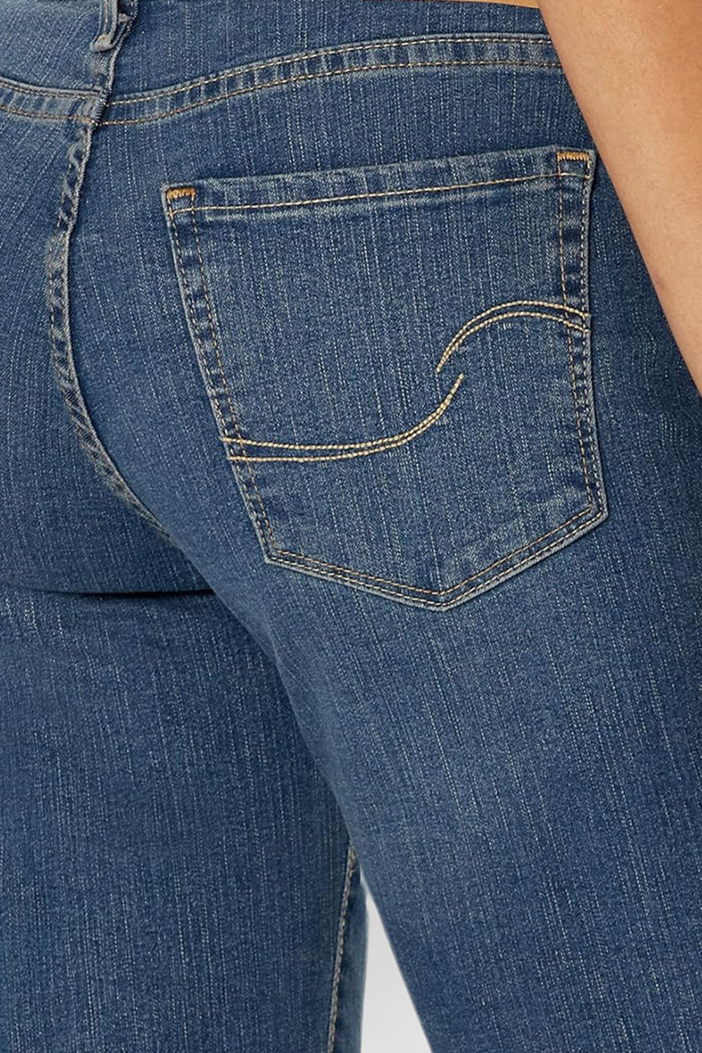 Women's Vintage Ragged Bootcut Design Versatile Jeans