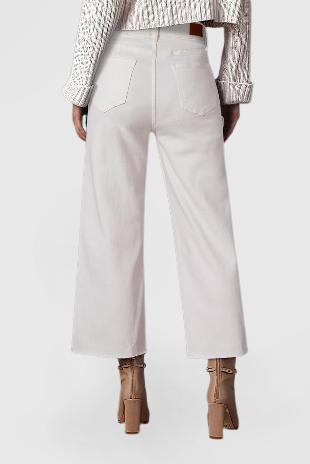 Women's High Waist Loose Jeans Casual Stretch Jeans