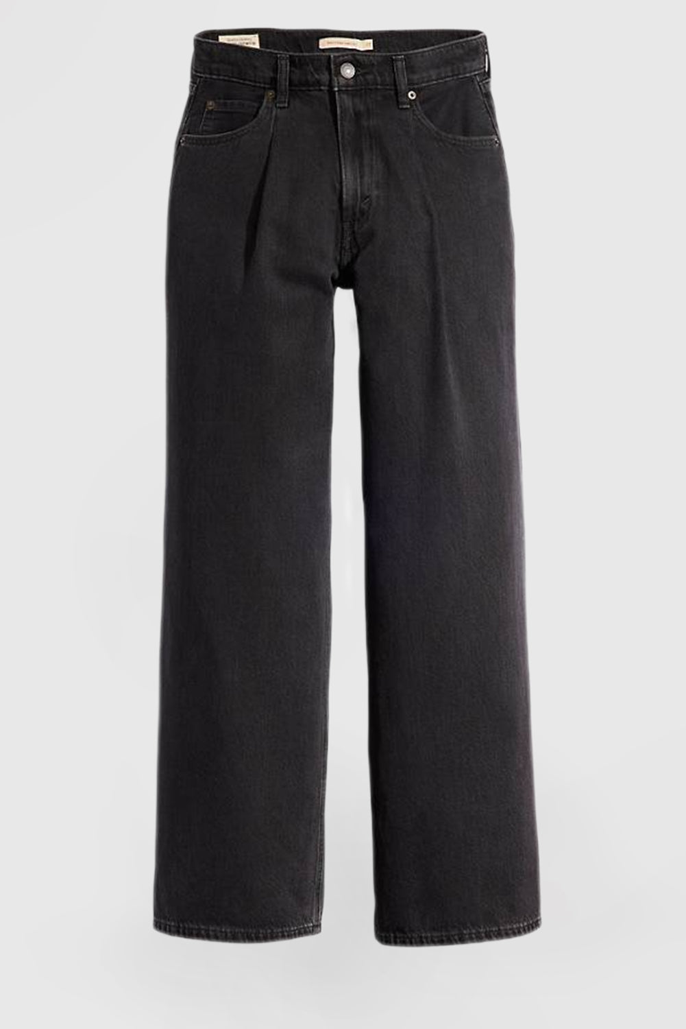 Loose Wide Leg Women's Casual Solid Color Jeans