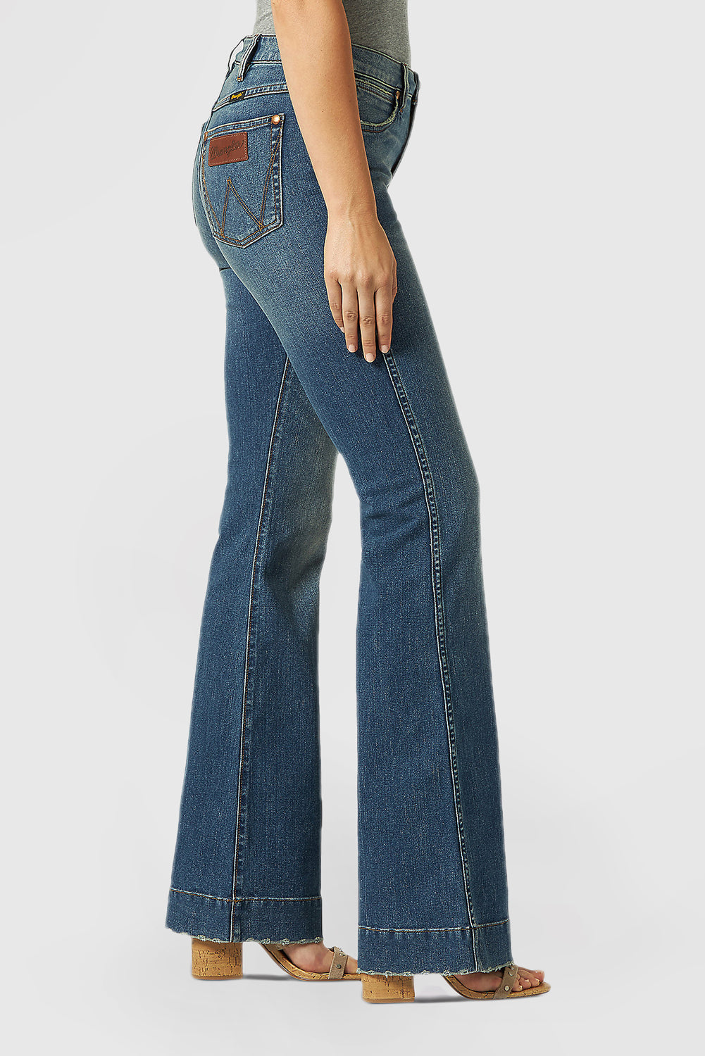 Women's High Rise Trouser Jeans in Florence
