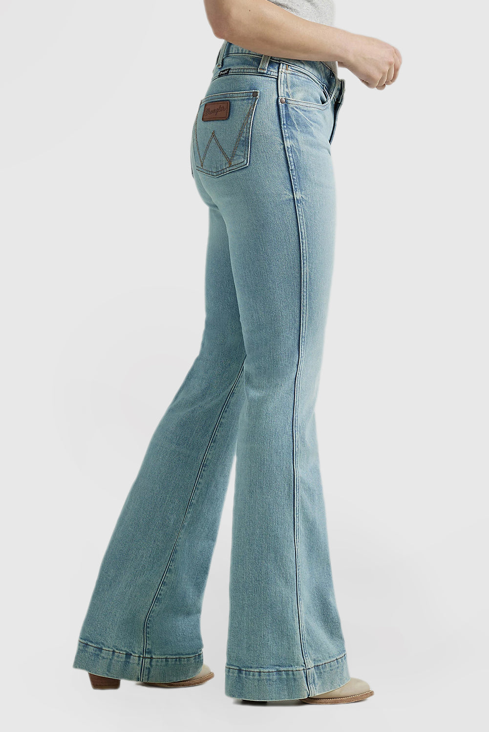 Women's High Rise Trouser Jeans in Florence
