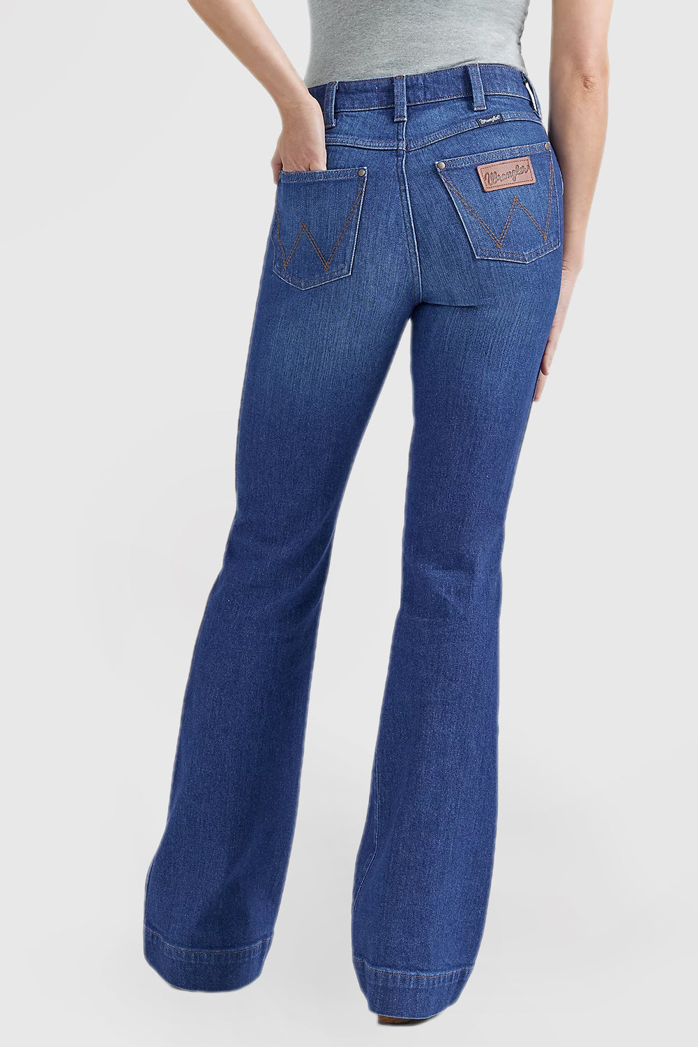 Women's High Rise Trouser Jeans in Florence