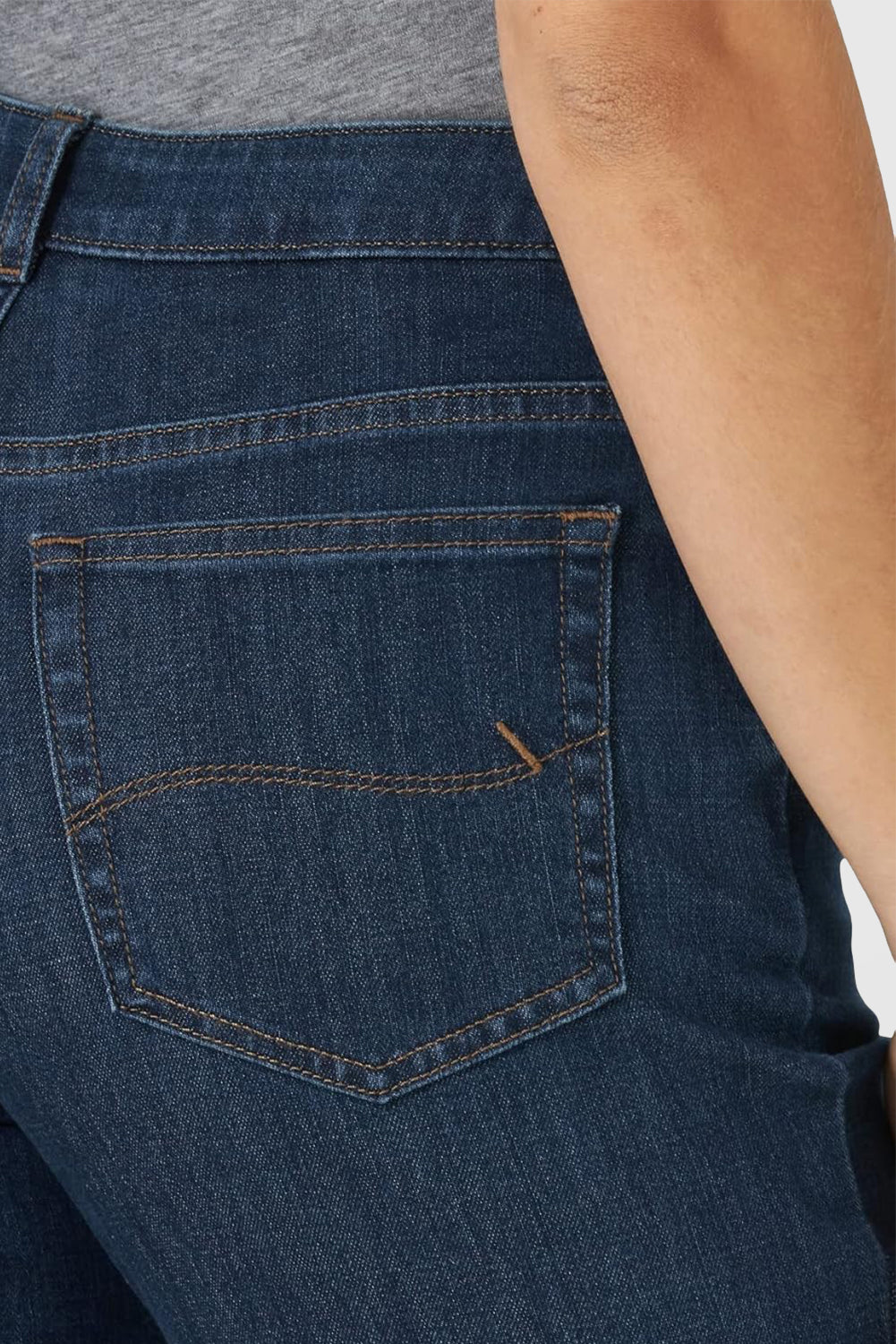 Women's Casual Relaxed Capri Jeans