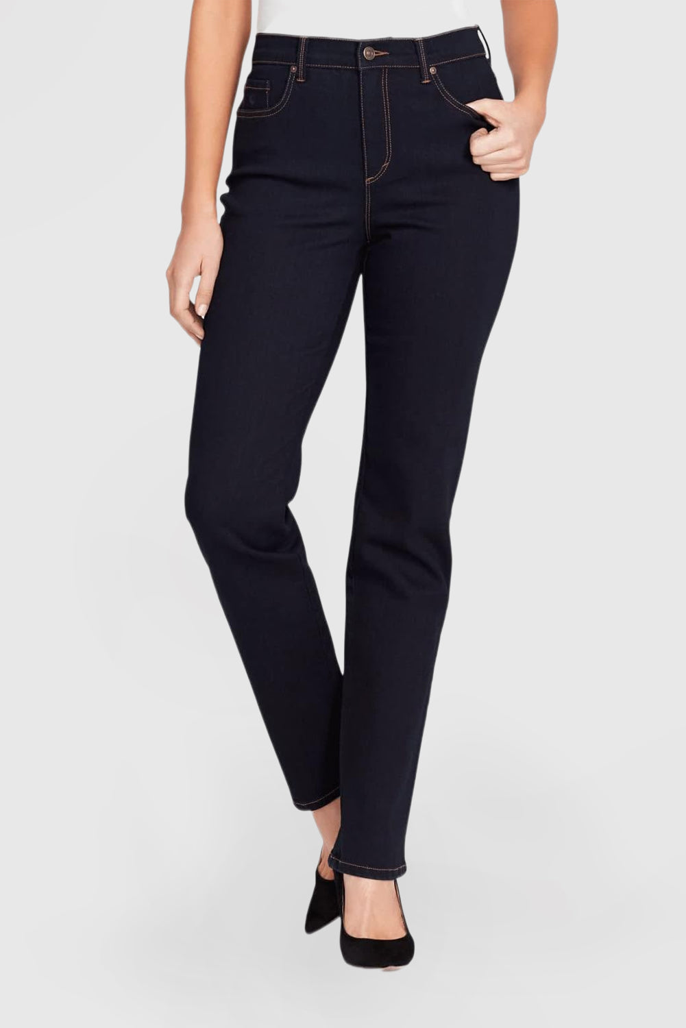 Women's Classic High-Rise Tapered Jeans