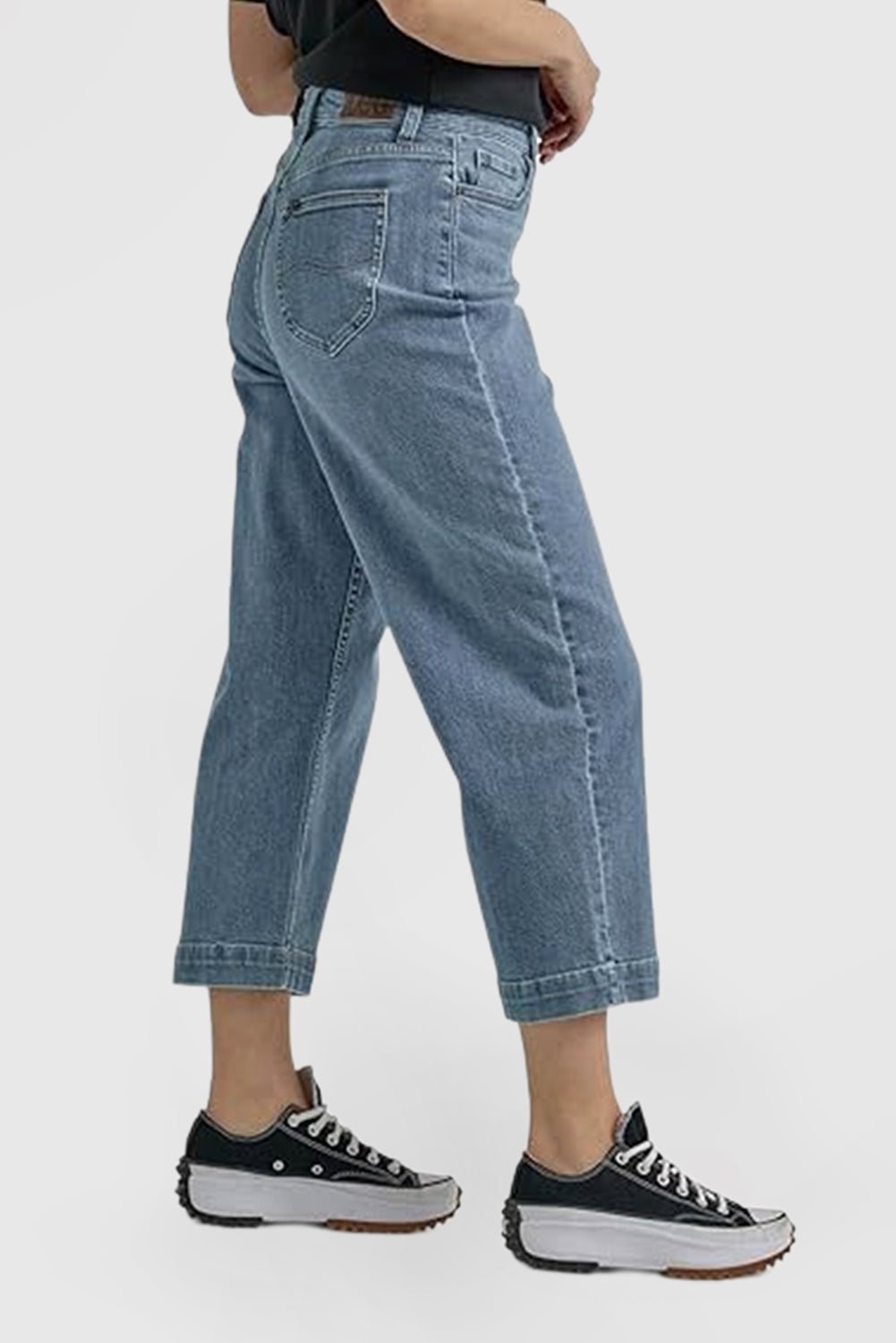 Women's Legendary High-Rise Wide-Leg Cropped Jeans
