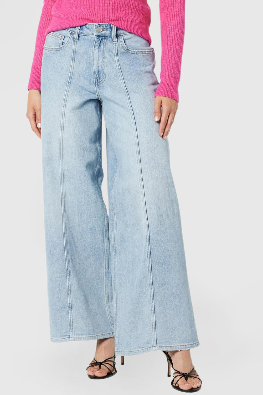 Women's Loose Jeans Comfortable Straight Jeans