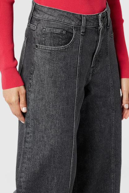 Women's Loose Jeans Comfortable Straight Jeans