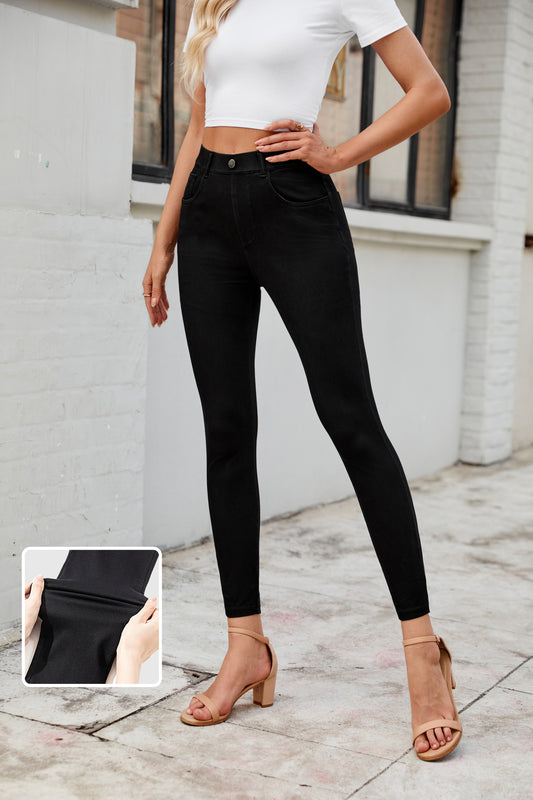 Aiwee Fashion Women's Skinny Ankle High Waist Jeans