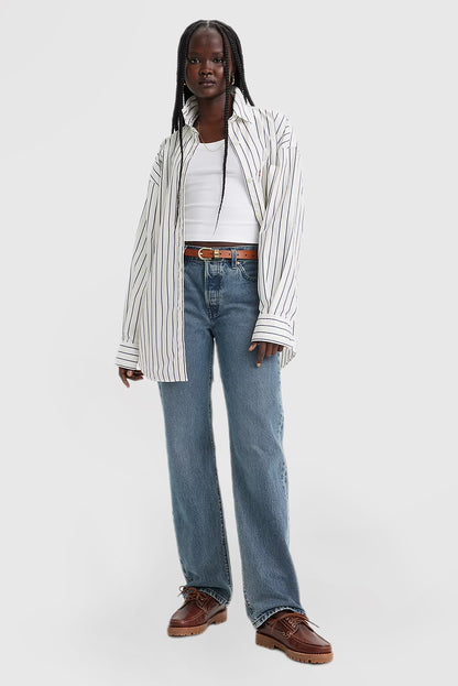 Women's Straight Leg Wide Jeans