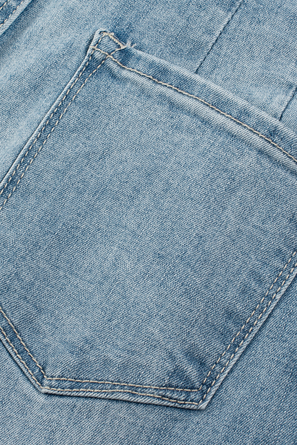 Women's Dusk Blue Medium Wash Straight Leg Jeans