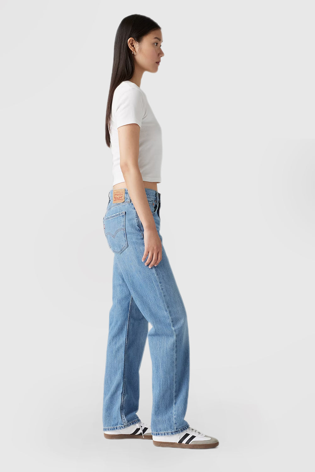 Women's Low Rise High Waist Slim Fit Jeans