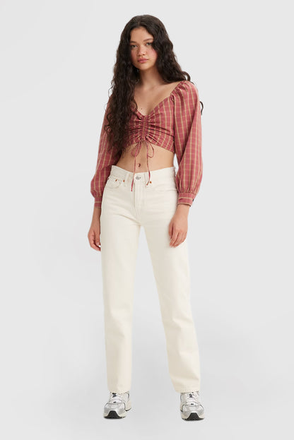 Sleek Straight Leg Low Rise Slim Fit Women's Jeans