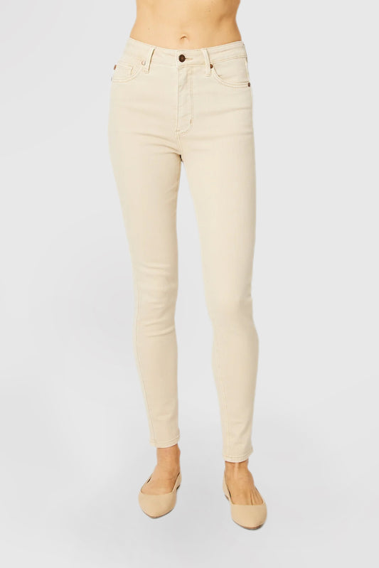 Natural Tummy Control High-Rise Skinny Jeans