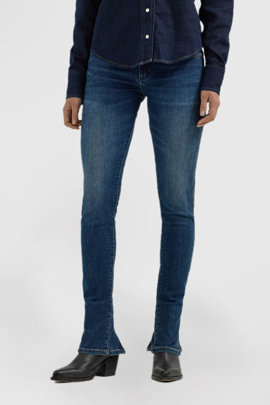 Low-Rise Women's Spat Jeans
