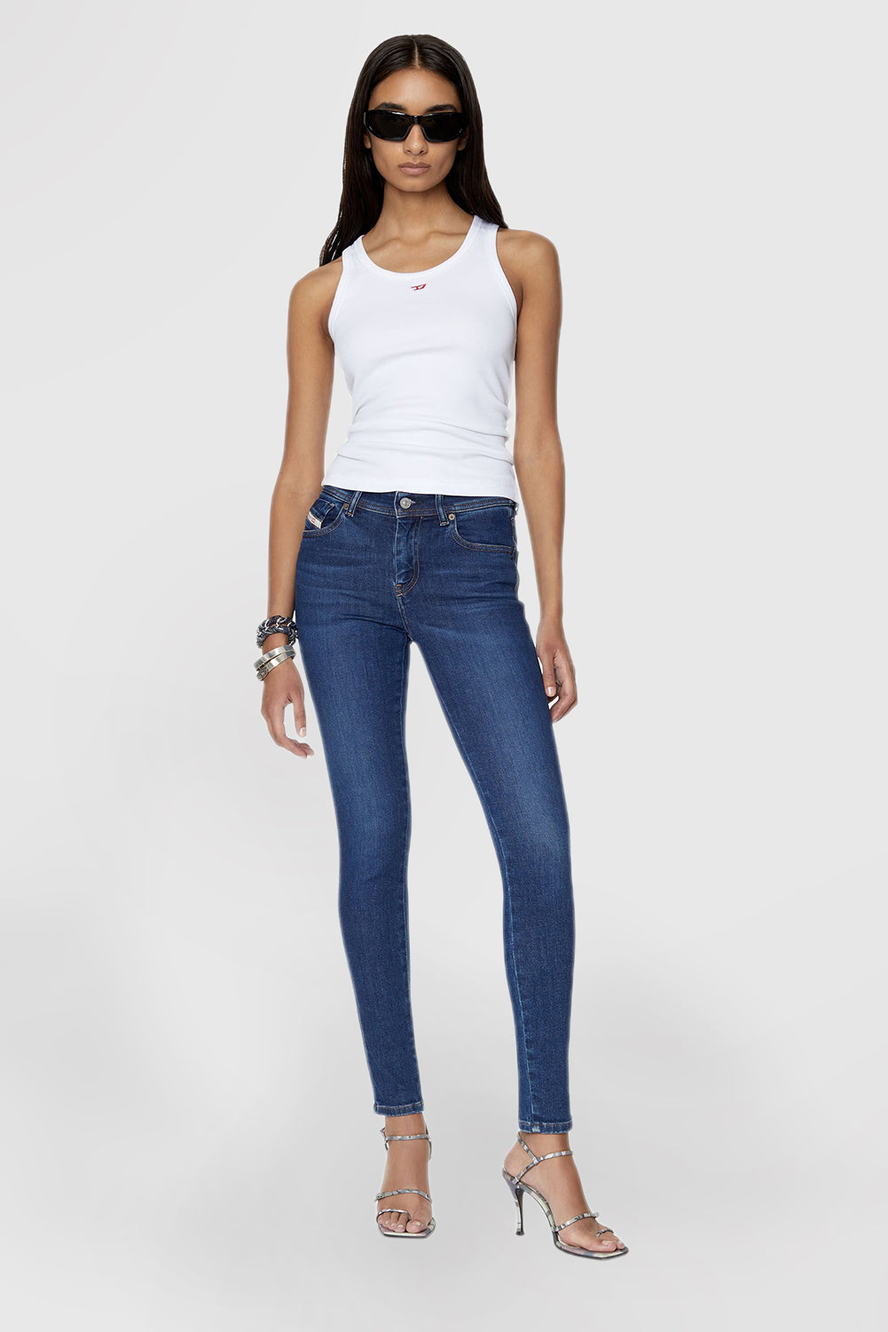 Form-Fitting Skinny Jeans