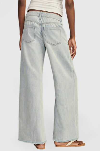 Women's Loose Jeans Luxury Straight Legs