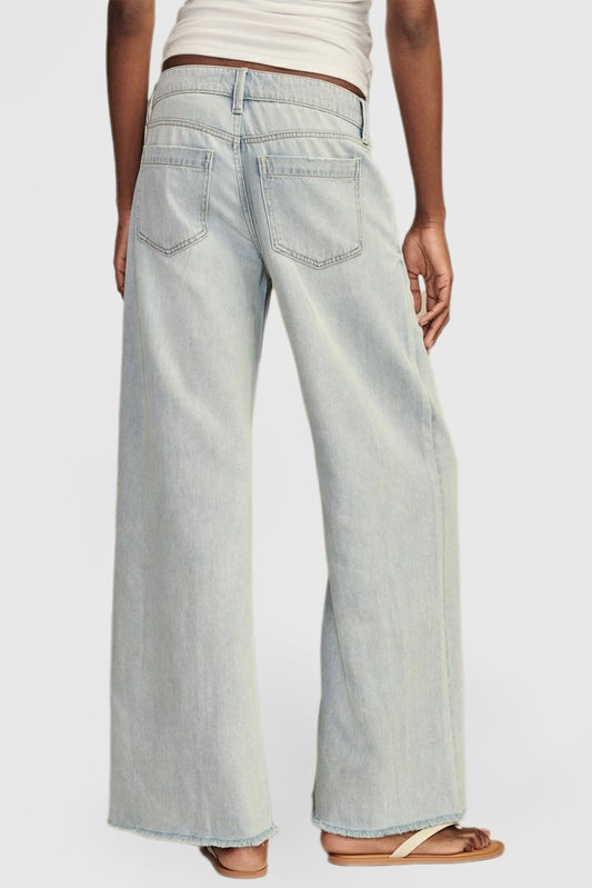 Women's Loose Jeans Luxury Straight Legs