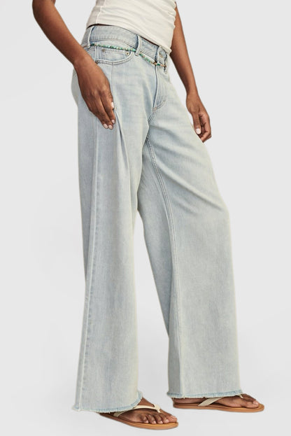 Women's Loose Jeans Luxury Straight Legs