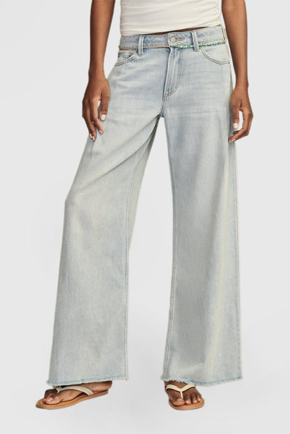 Women's Loose Jeans Luxury Straight Legs
