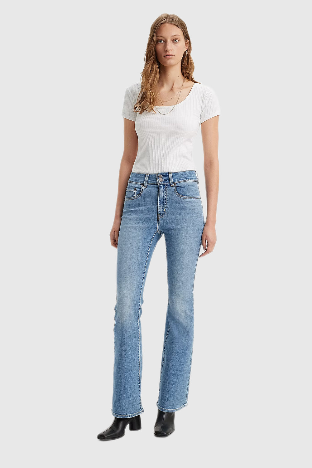 Western Style Women's Flared Jeans – Classic and Trendy
