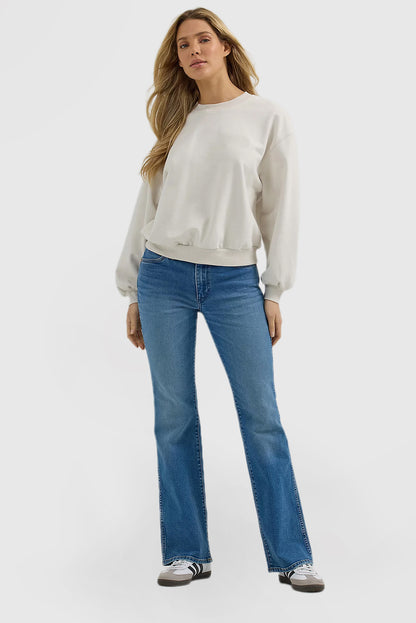 Mid-rise Bootcut Women's Casual Comfort Jeans