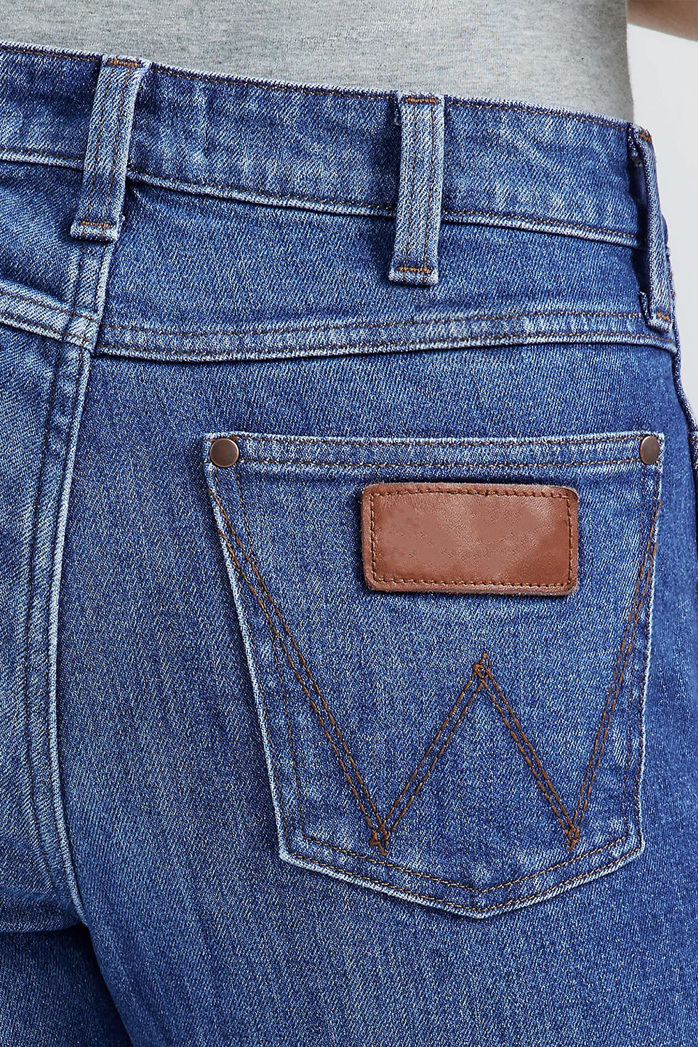 Women's High Waist Bootcut Jeans Skinny Straight Legs