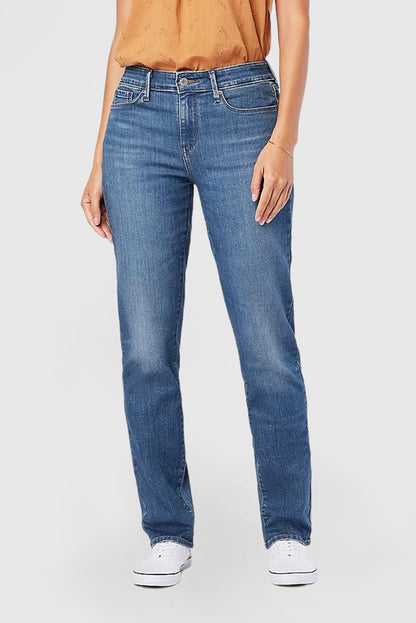 Women's Modern Straight Fashion Casual Jeans