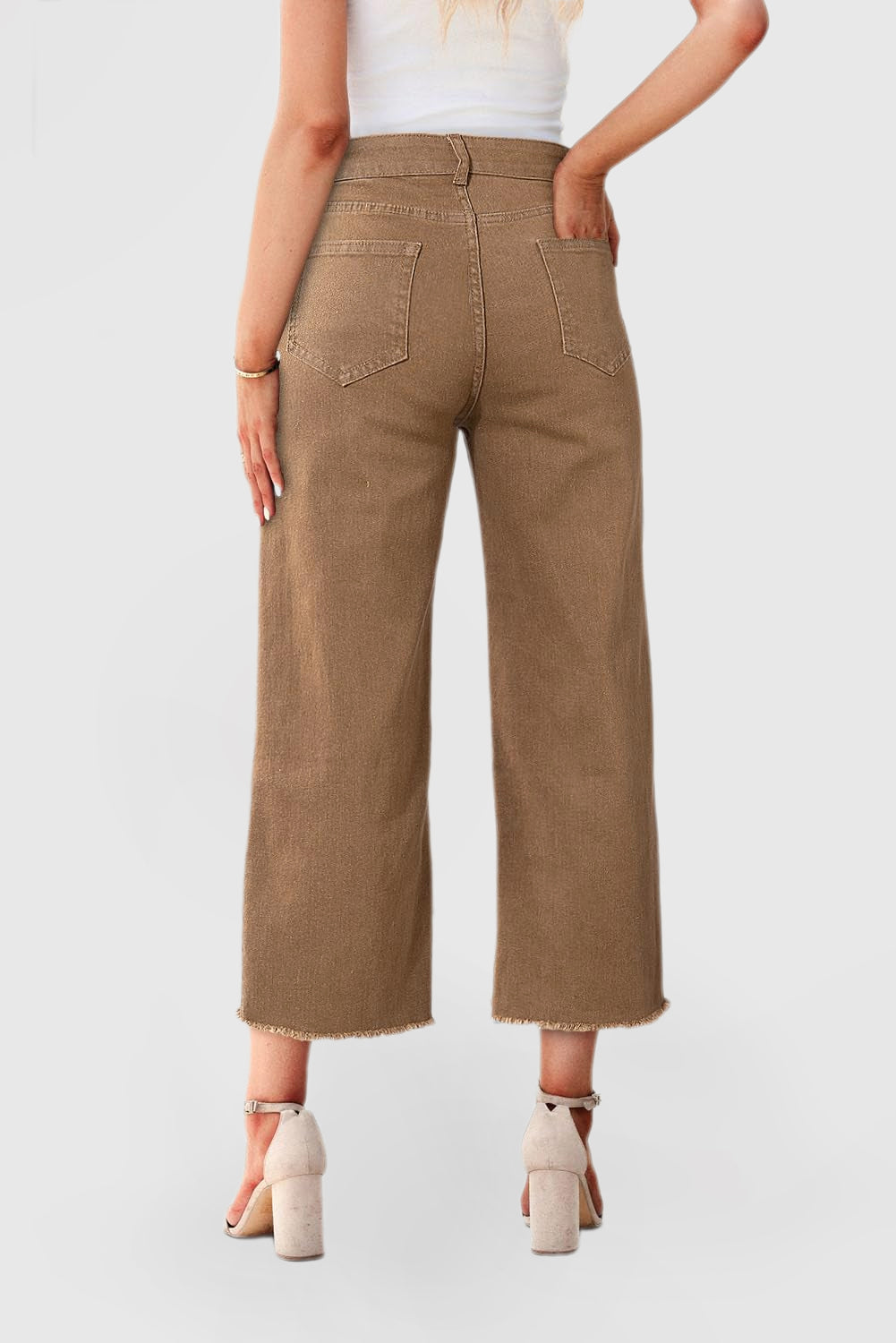 Women's Wide Leg Jeans Casual with Pockets Jeans