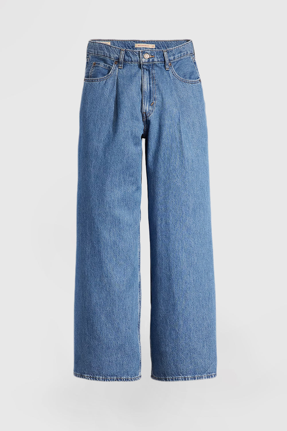 Loose Wide Leg Women's Casual Solid Color Jeans