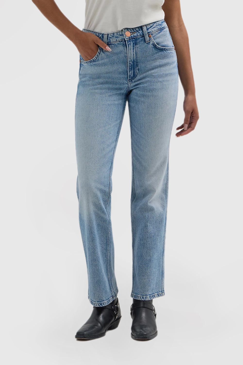Women's Solid Color Skinny Fit Slim Jeans